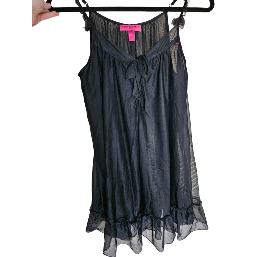 Betsey Johnson Intimates Lose-fit Gothic Nightgown